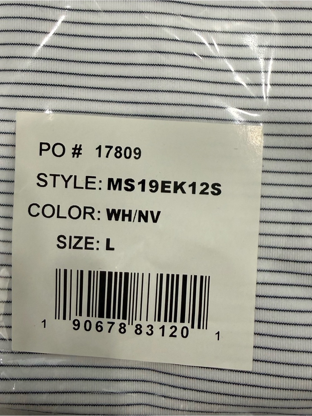 Peter Millar Navy and White Striped Polo / Peter Milar Golf Polo -Multiple Sizes - Picture 10 of 10